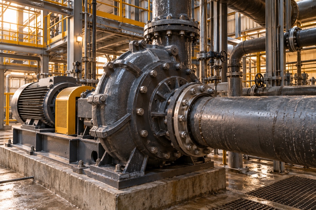 Pumps & slurry solutions — illustrative equipment photograph