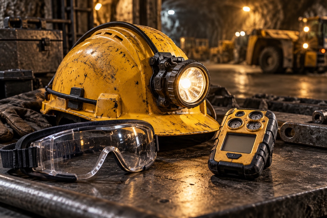 Mine safety equipment — illustrative equipment photograph